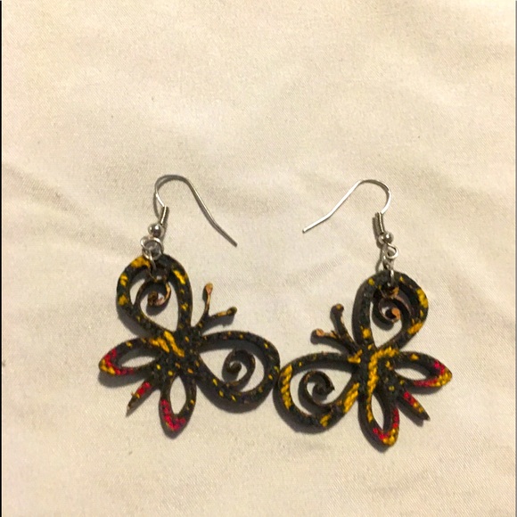 Butterfly earrings - Picture 1 of 1